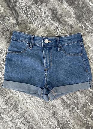 Джинсові шорти на дівчинку 8-9 років 134 см
