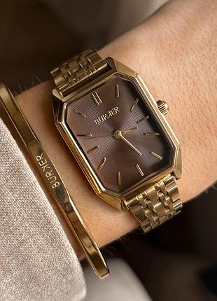 Часы burker isabell gold brown оригинал
