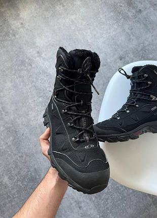 Оригинальный salomon gore-tex треккинговые термоботинки salomon nytro 170x6 фото