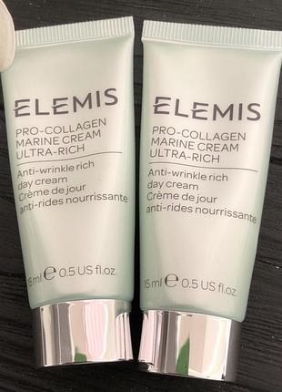 Омолаживающий лифтинг крем elemis pro-collagen marine cream ultra86