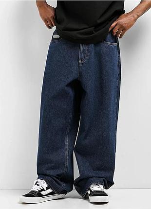 Штани empyre ultra wide dark blue 28,30,32,34 сині