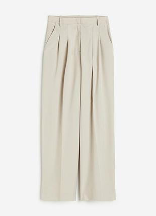 Новые широкие брюки, брючки, палаццо штаны h&m, большой размер, батал. новая коллекция!