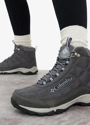 Ботинки утепленные женские columbia firecampTM boot коломбия