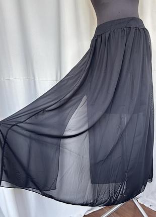 Спідниця готична готична шифон пляжна