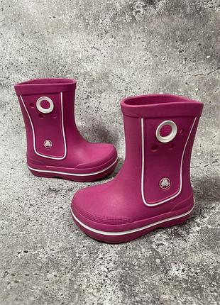 Дитячі черевики сапожки crocs