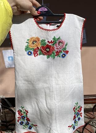 Плаття дитяче вишиванка