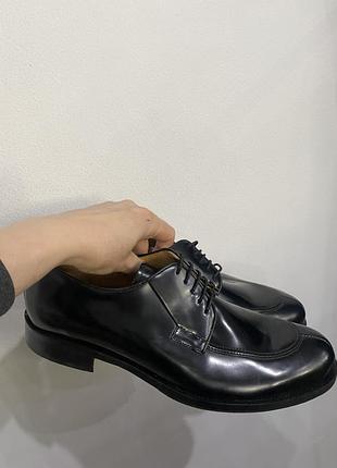Кожаные туфли bruno magli 45 размер