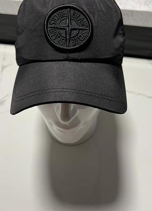 Кепка stone island бейс бейсболка 🧢 топ якість плащовка балон блайзер блейзер