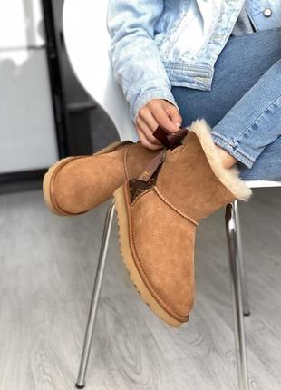 Шикарные женские зимние угги топ качество ugg ❄️🥭1 фото