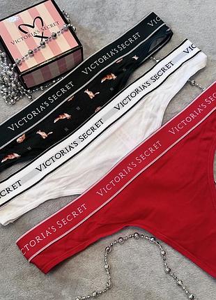 Комплект трусиків вікторія сікрет оригінал victoria’s secret