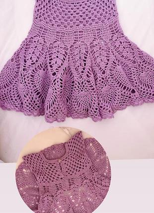 Супер сукня в’язана