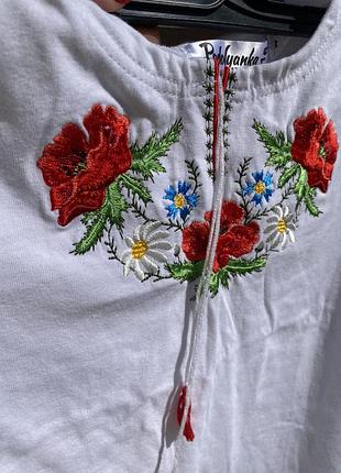 Вышиванка на девочку