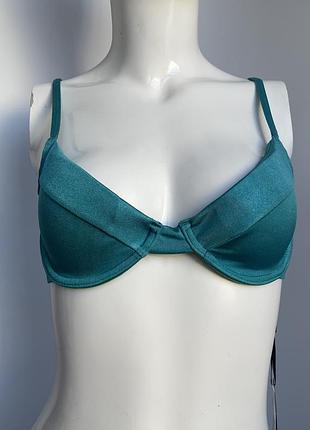 Новый купальник итальянский бренд violetta moda mare цвета тиффани tiffany с люрексом italy