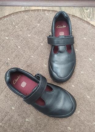 Кожаные туфли clarks, потолка 18,5 см
