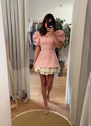 Сукня 💕💕💕 бюстье  мини  платье подьюбник