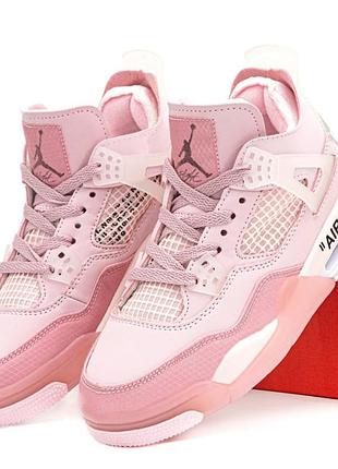 Кроссовки 4 retro off-white nike air jordan кроссовки