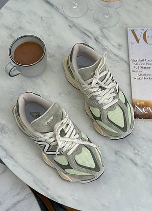 Кроссовки new balance 9060 « olivine »  grey olive premium