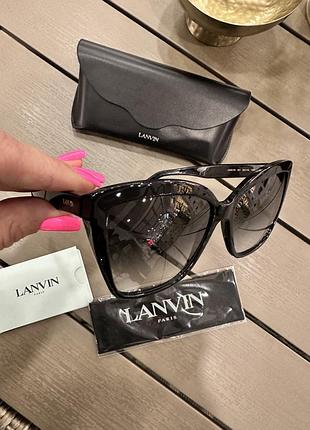 Солнцезащитные очки lanvin. оригинал!!подарок.солнцезащитные очки