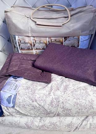 Постельное белье с двумя одеялом 4 сезона