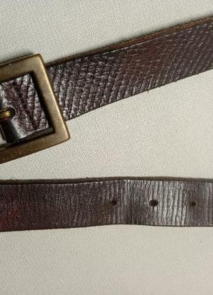 Marks and spencer качественный кожаный ремень.3 фото