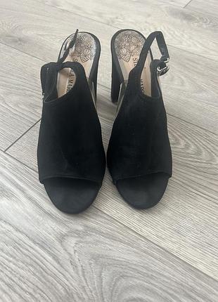 Замшеві босоніжки