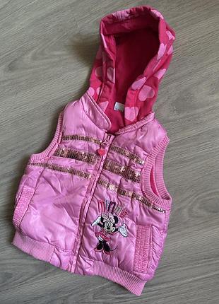 Жилет девочке disney minnie 2-3 г