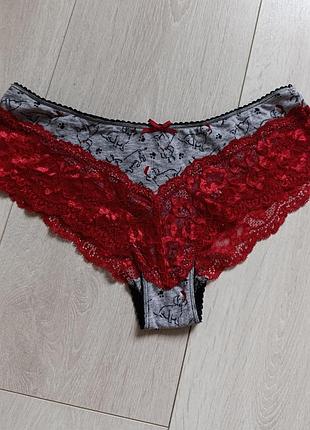 Круговые трусики коттоновые трусы кружевные m&s s m 8 10 36 38