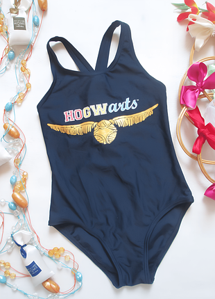 Суперовый слитный купальник золотой снитч harry potter hogwars m&s 🌺🌴🌺