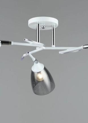 Люстра стельова sirius b a4091/3 wt+ch з поворотнім механізмом