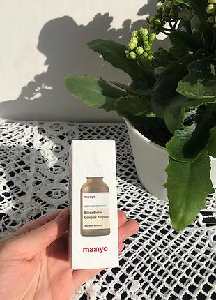 Сироватка з лізатами біфідобактерій manyo bifida biome complex ampoule, 30 ml, ma:nyo, маньо, з біфідобактеріями, біфіда