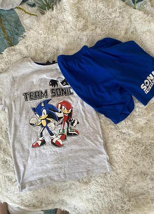 Пижама еж соник