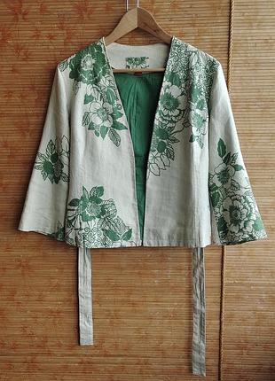 Кардиган льняной 2