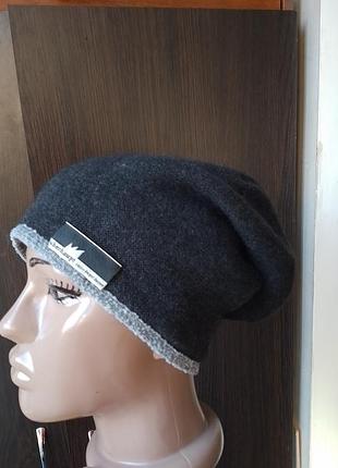 Шапка тепла,подвійна,натуральна