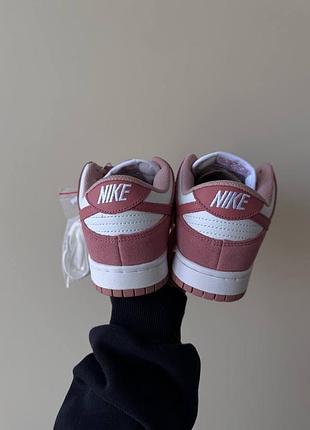 Классные женские кроссовки nike alarm air definition white white premium розовые4 фото