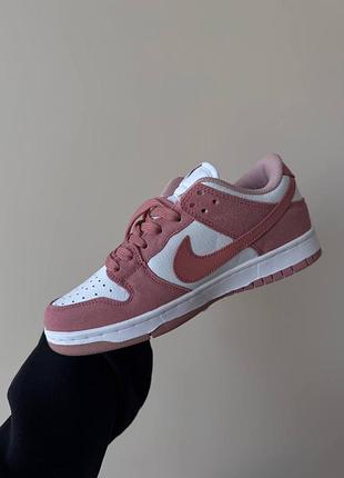 Классные женские кроссовки nike alarm air definition white white premium розовые3 фото