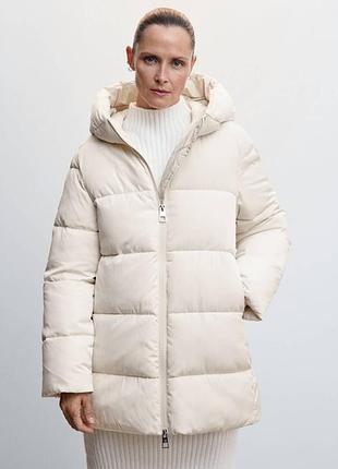 Куртка пуховик mango tokio xs
