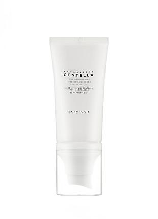 Солнцезащитный крем для выравнивания тона кожи skin1004 madagascar centella tone brightening tone