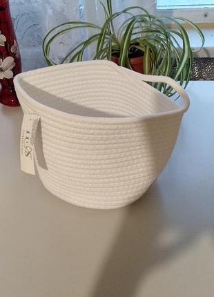 Текстильна корзина 23*18 см