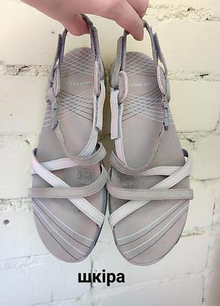 Оригінальні шкіряні жіночі босоніжки сандалі merrell з натуральної шкіри