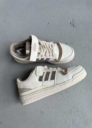 Жіночі шкіряні кросівки на весну adidas forum 🆕 кросівки адідас форум