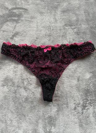 Трусики стрінги ажурні з мереживом