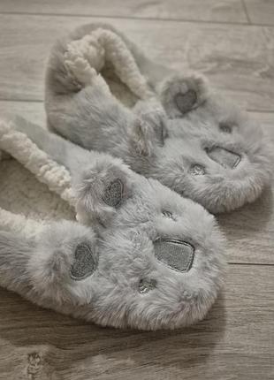Комнатные тапочки слипоны f&f 28-29 размер