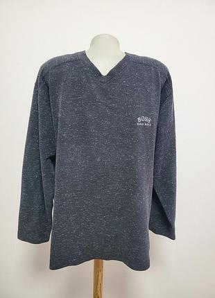 Гарна брендова трикотажна котонова кофта джемпер преміум бренду