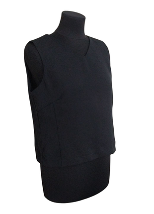 Чорний шифоновий топ next