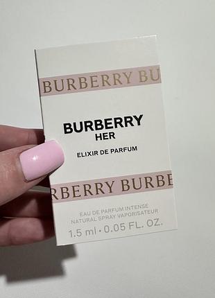 Пробник парфумів burberry her elixir de parfum 1.5 мл