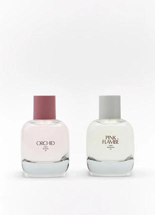 Zara pink flambé духи парфюм, парфуми оригінал, zara orchid