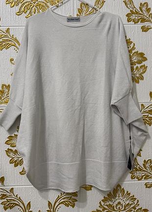 Белая кофточка с люрексом