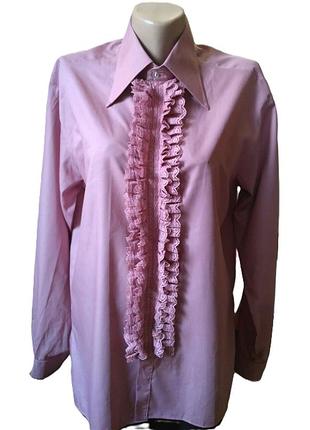 Блузка классическая деловая нарядная рубашка женская производство англия