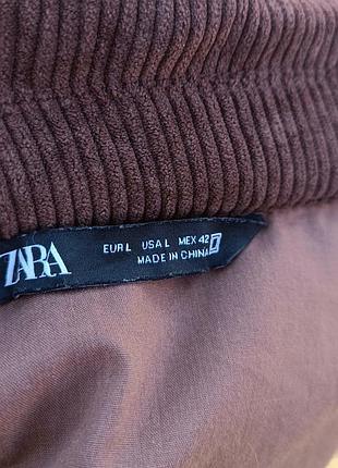 Пальто-рубашка. zara. размер l 9