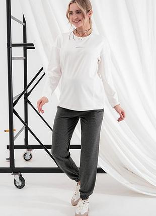 Спортивные штаны джоггеры для беременных elis